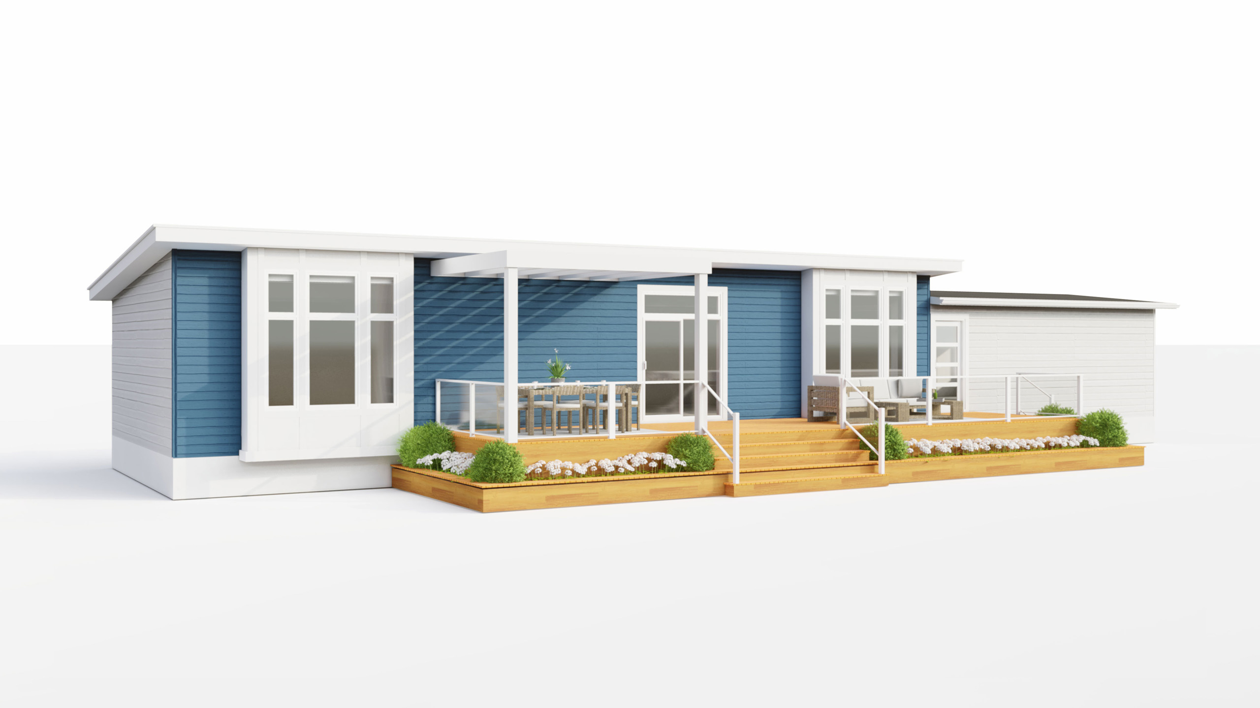 Rendering of Henley with Seaside styling