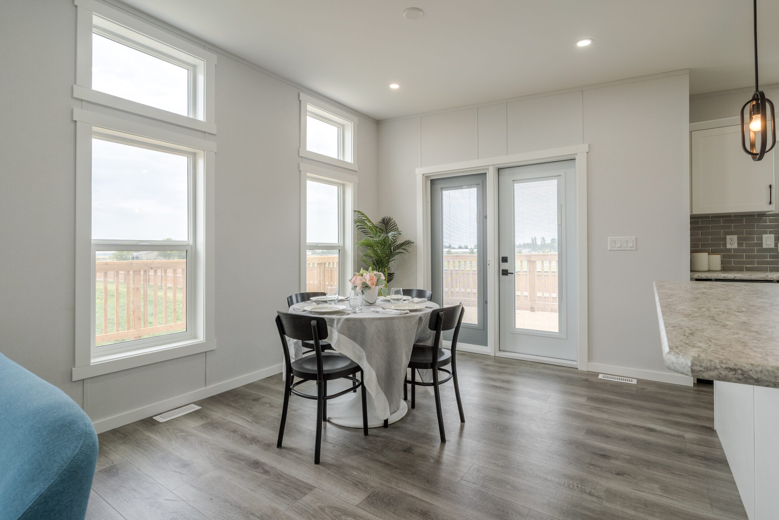 Interior of Prairie House