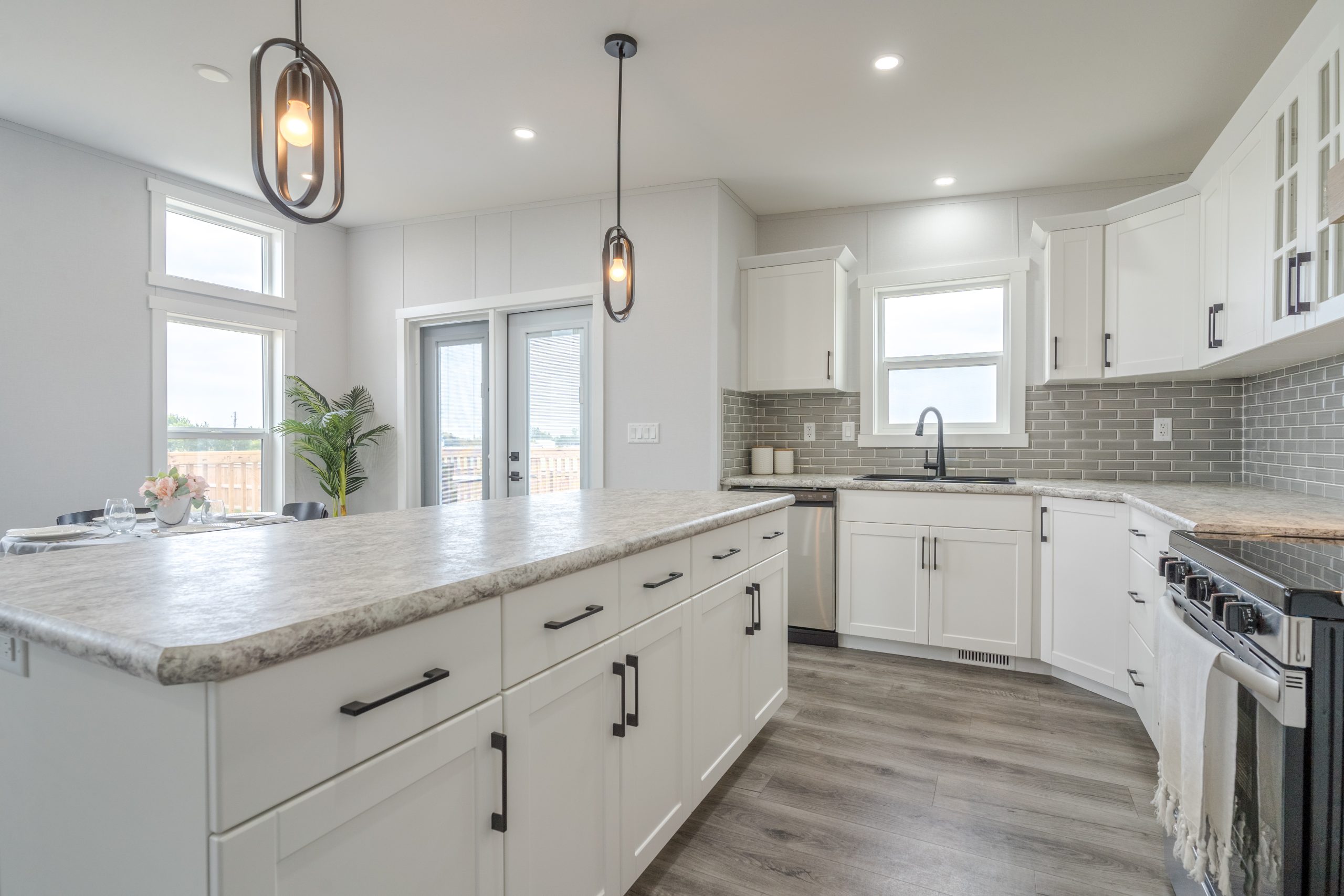 Interior of Prairie House