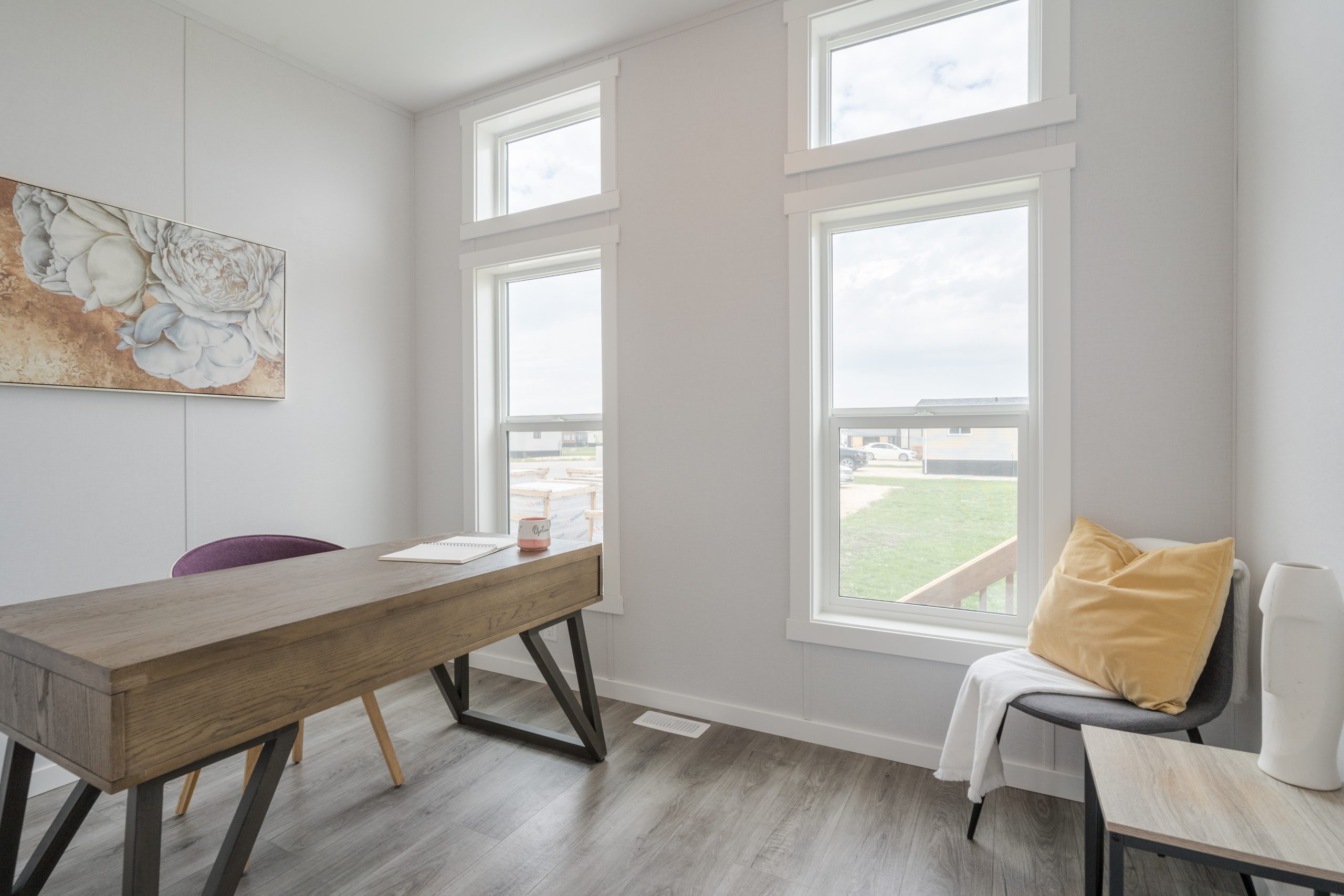 Interior of Prairie House